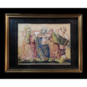 Boris Kryloff (1891-1977) - Troika