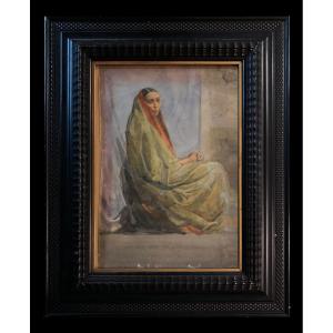 Orientalist School (c. 1900) - Lakshmi