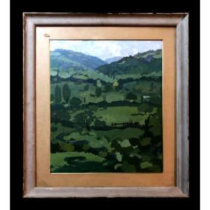 	 Raymond Crétot-Duval (1895-1986) - Tout est Vert