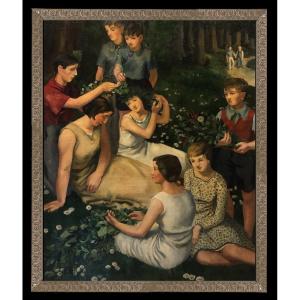 Henri Poey (1910-1998) - La Sacre du Printemps