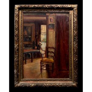 	 Alfred Benoît Caillaud (1858-1940) - La Prière