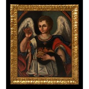 École vice-royale mexicaine (XVIIIe siècle) - Saint Raphaël, l'Archange