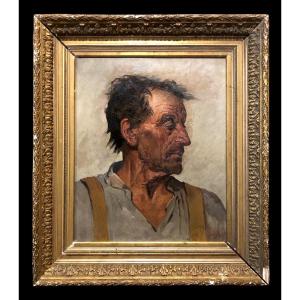 	 French Social Realist School (c. 1870) - The Dipsomaniac