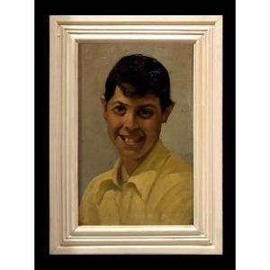 Spanish School (c. 1900) - Portrait Of A Boy