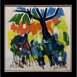 Evert van Bommel (1933) - Mi Jardín (Mon Jardin)