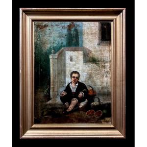 	 Spanish School (c. 1800) - Poor Boy