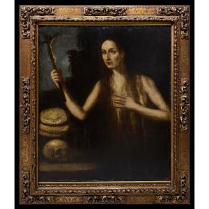 	École Baroque Espagnole (c. 1640) - Pénitence de la Madeleine