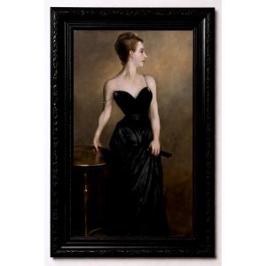 European School (circa 1960) - Portrait Of Madame X (after John Singer Sargent)