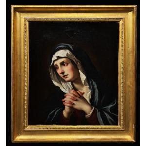 Suiveur du Guercin (1591-1666) - Madonna Addolorata