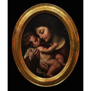 	 École Boulognaise (c. 1680) - Madonna col Bambino