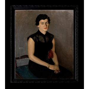 	École Espagnole (c. 1930) - Robe de Nuit
