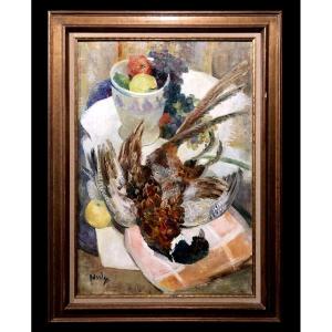 Marcel Anselme (1925-1982) - Vanitas du Faisan