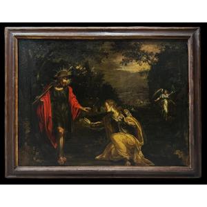 Maître d'Anvers (vers 1600) - "Noli me Tangere"