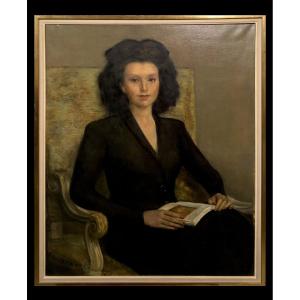 Emmanuel Fougerat (1869-1958) - Portrait de Dame