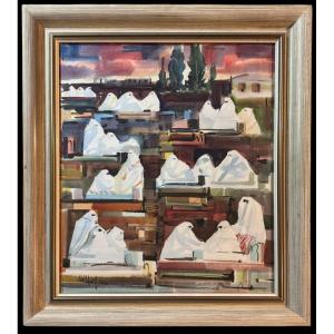 Orientalist School (c. 1950) - Women Of The Desert
