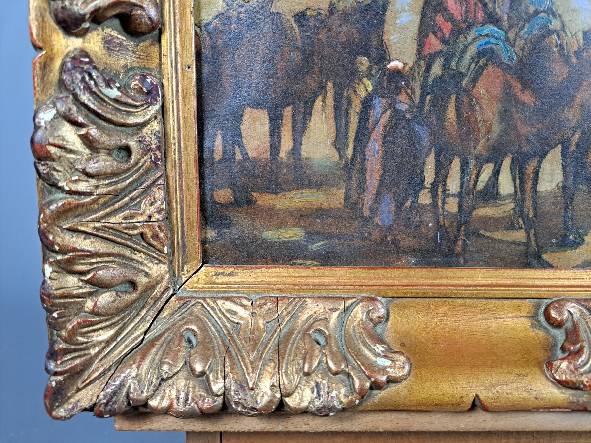 Ecole orientaliste de la fin du 19ème.-photo-2