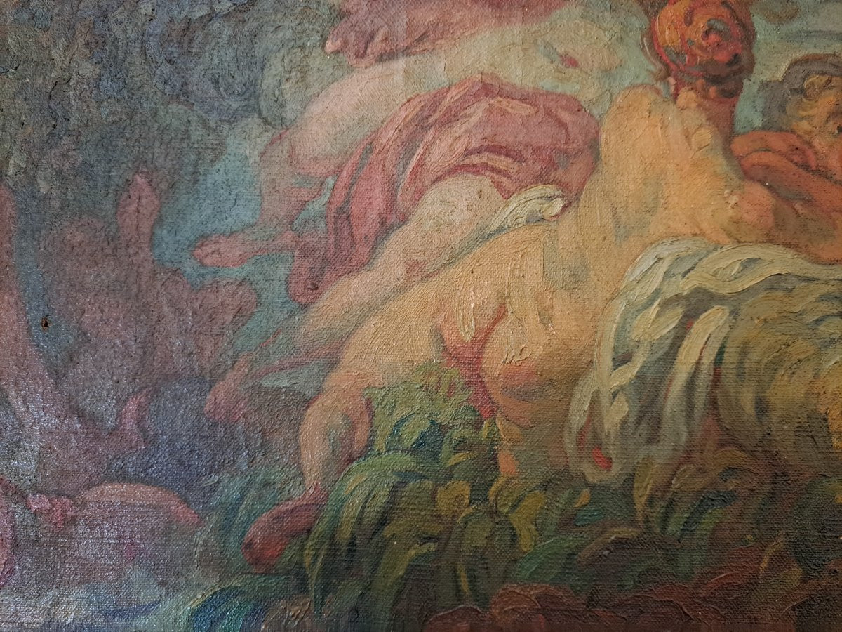 After Fragonard (1732-1806), 19th Century French School.-photo-2