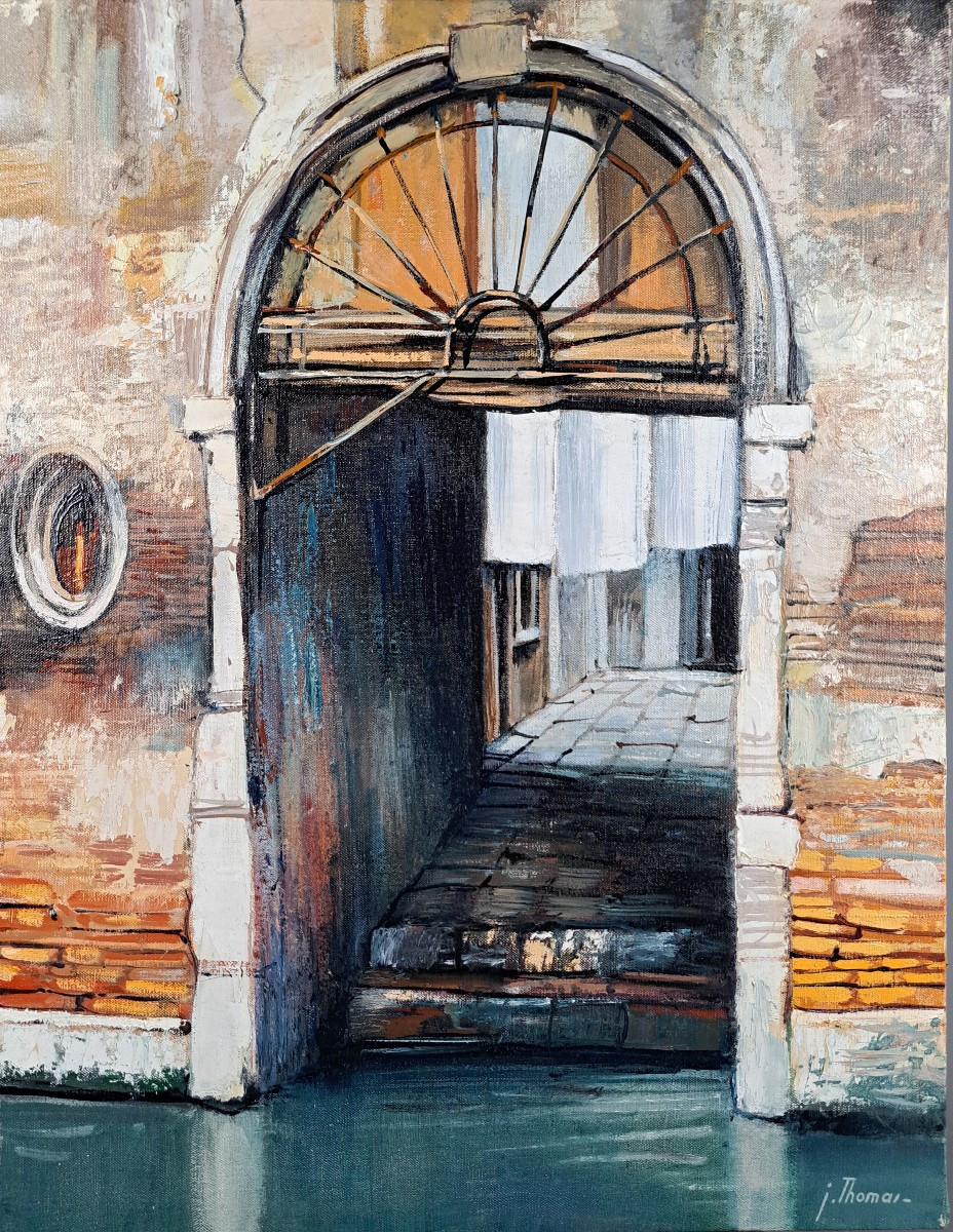 Jean Thomas, "venice - Private Access To The Grand Canal"