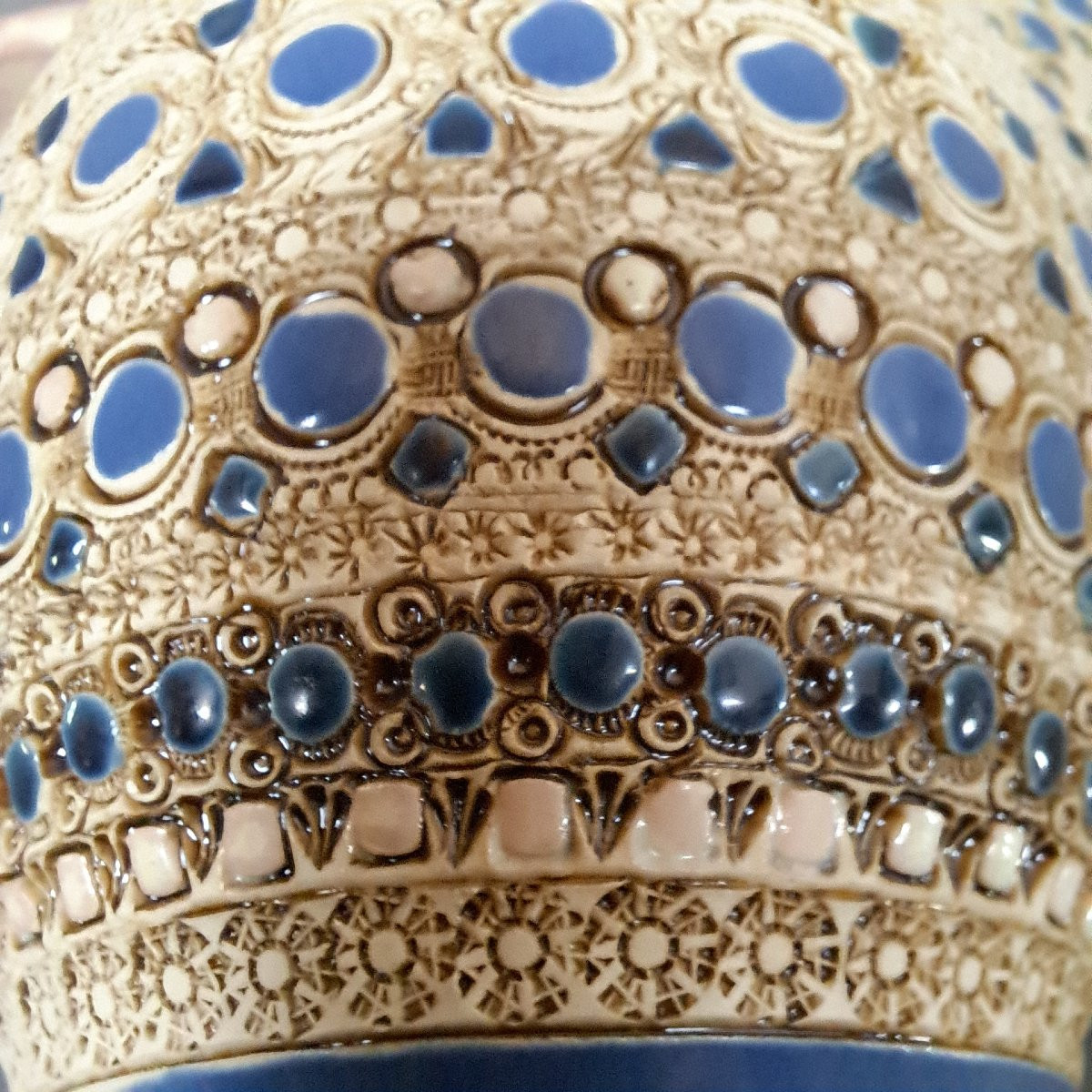 Paul DORDET (1896-1996), Théière décor orientaliste début 20ème.-photo-4