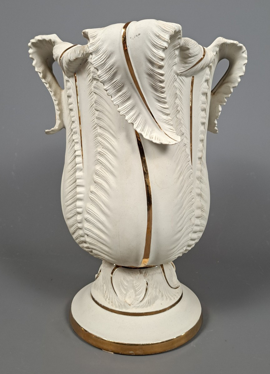 "Les Algues", Vase lampe vers 1940.
