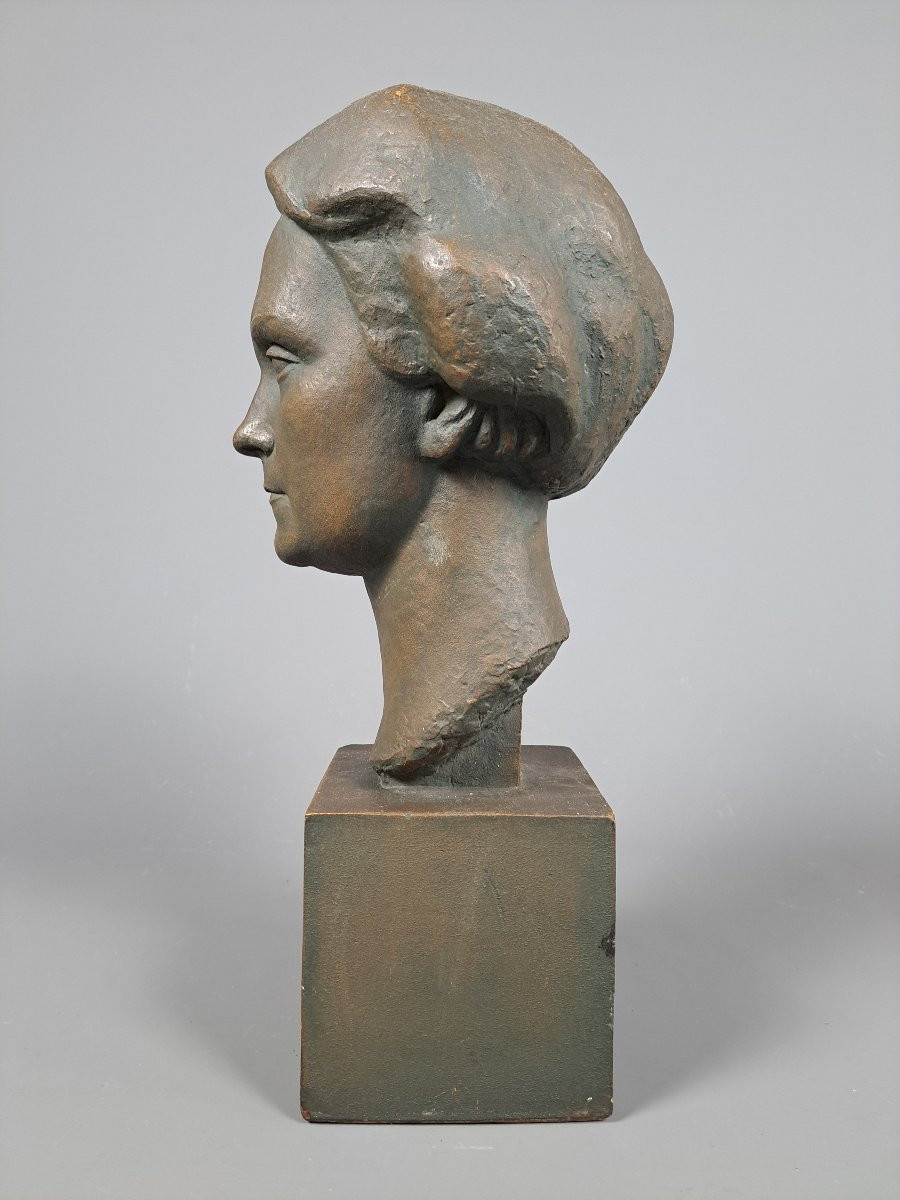 L.piron (20th Century), Lady Of The 1930s.-photo-4
