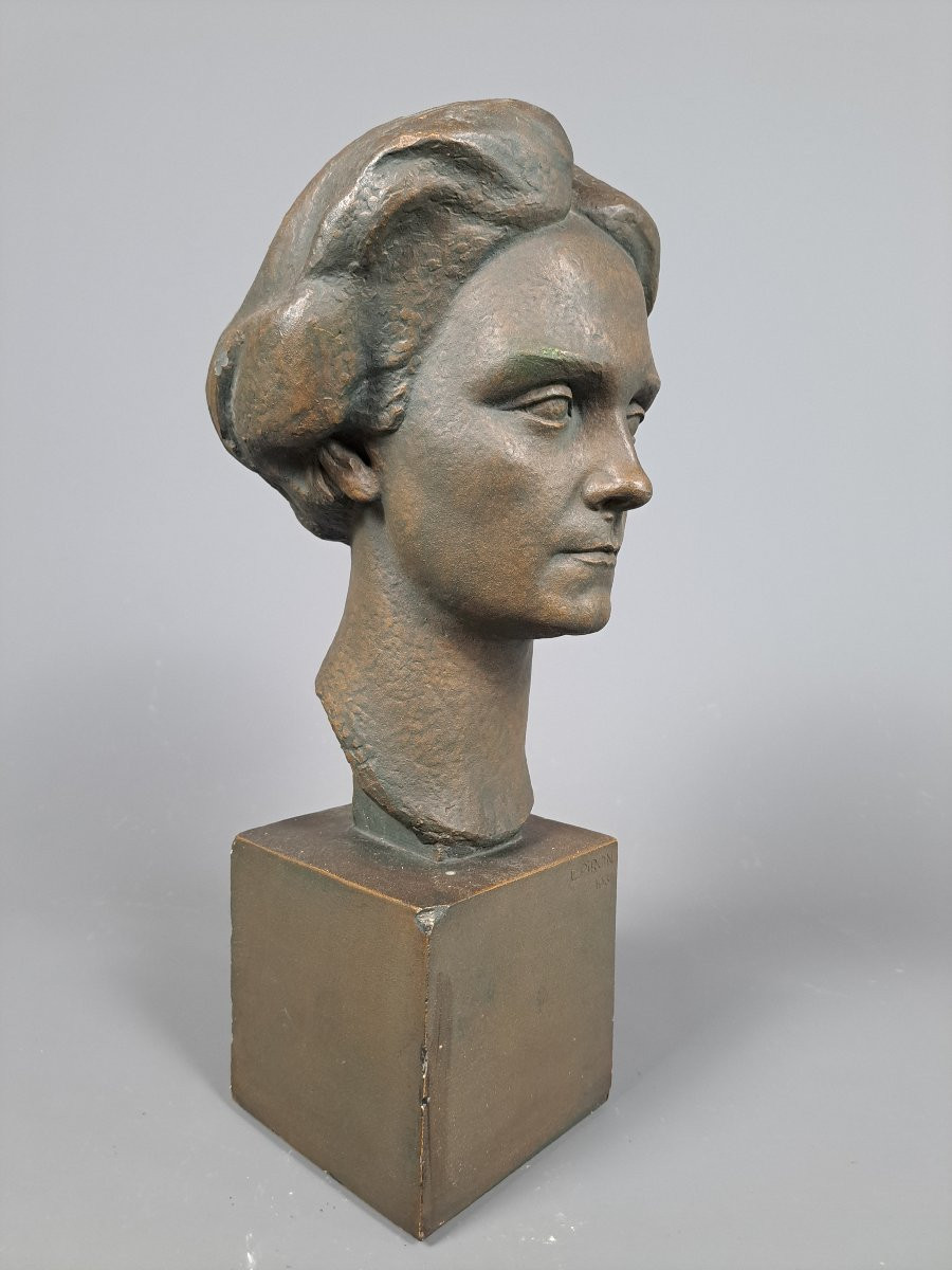 L.piron (20th Century), Lady Of The 1930s.-photo-2
