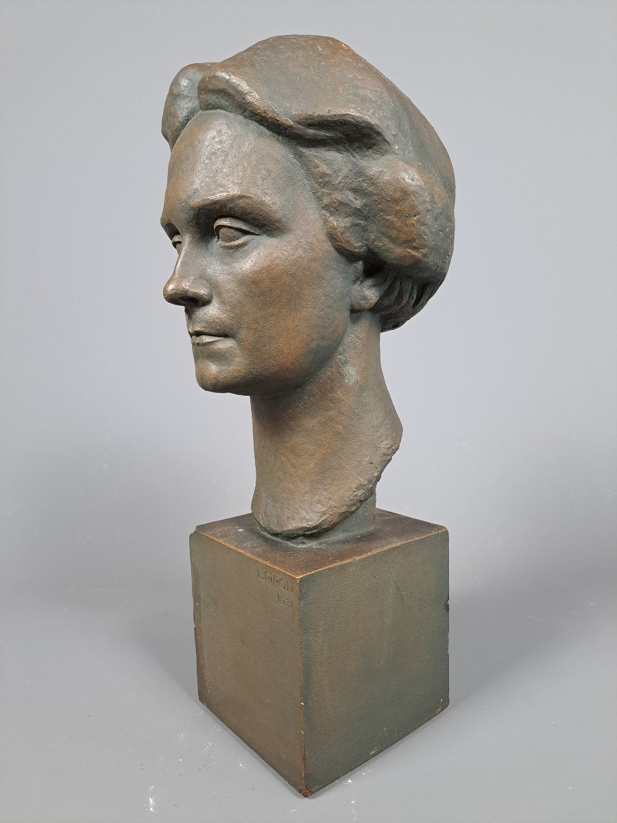 L.piron (20th Century), Lady Of The 1930s.-photo-4