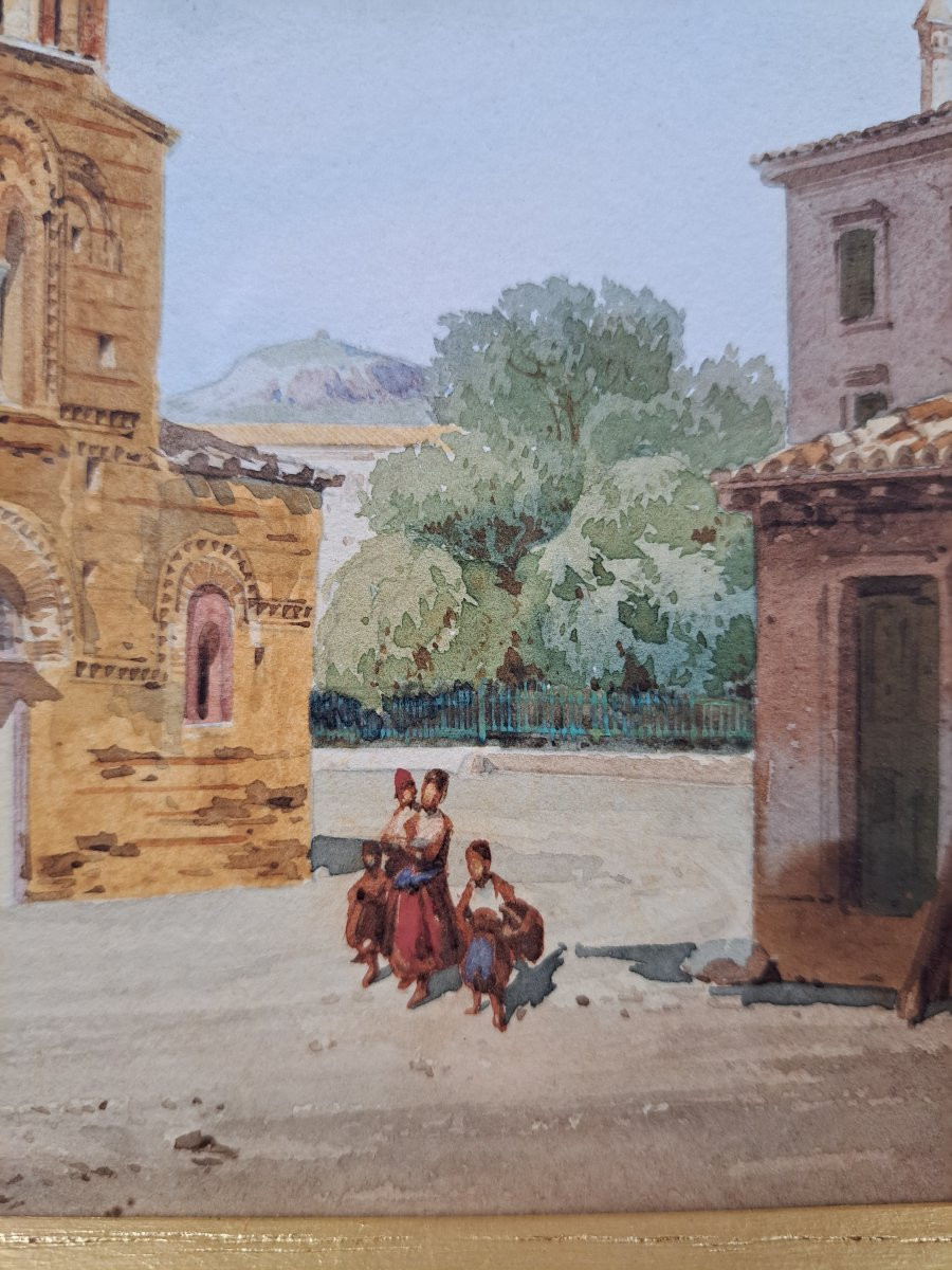 Giovanni Giordano LANZA ( 1827-1890), Eglise Saints-Théodore d’Athènes.-photo-3