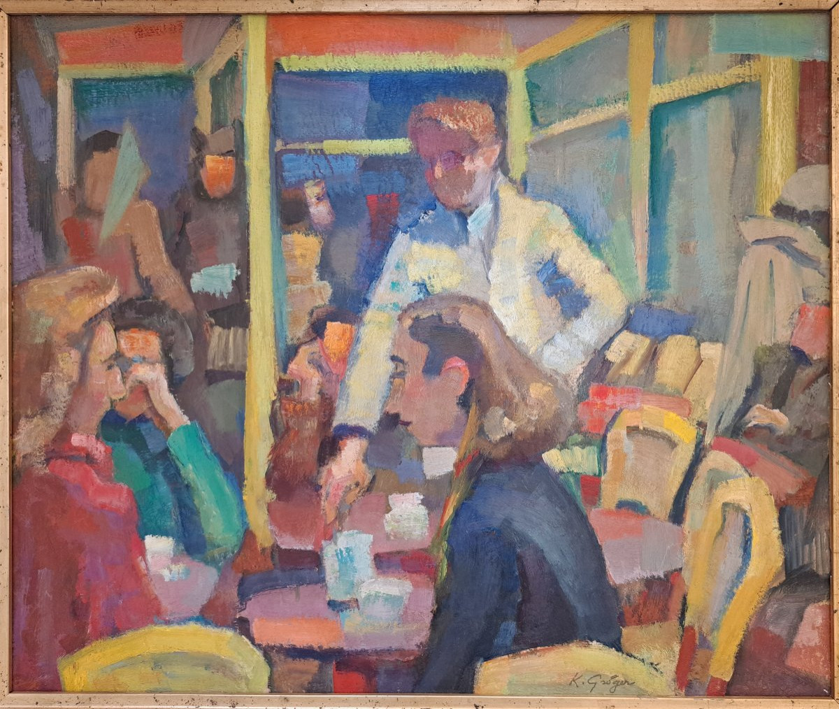 Kurt Gröger (1905-1952), "En gare"-photo-4