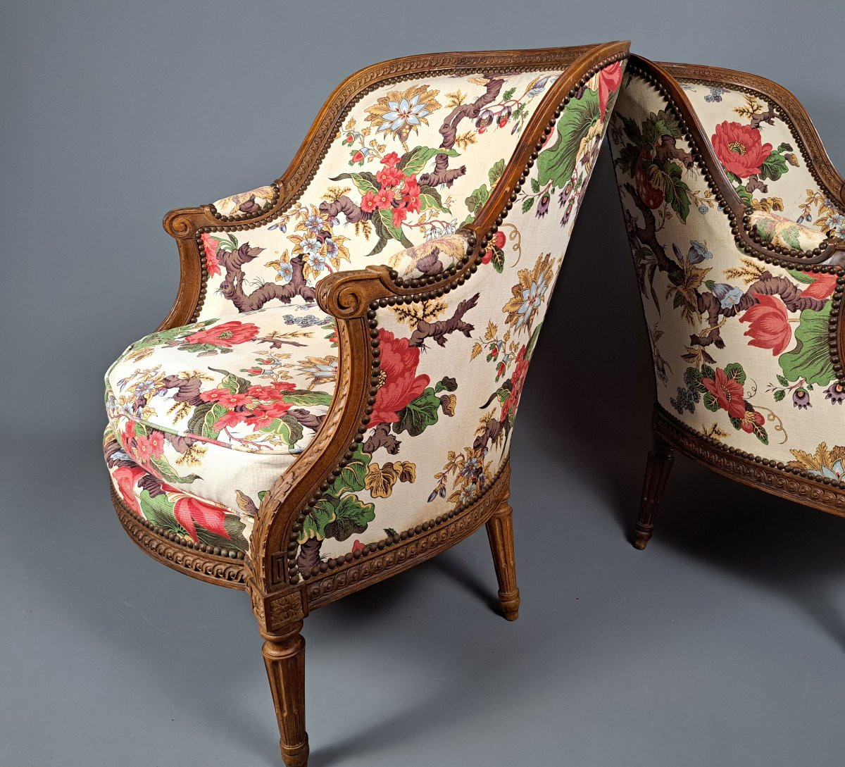 Louis XVI Stamped Gondola Bergères -photo-3