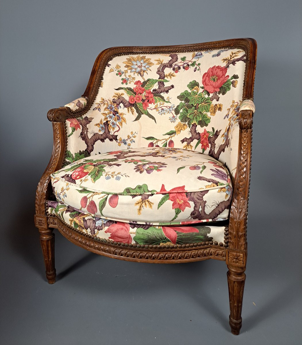 Louis XVI Stamped Gondola Bergères -photo-4