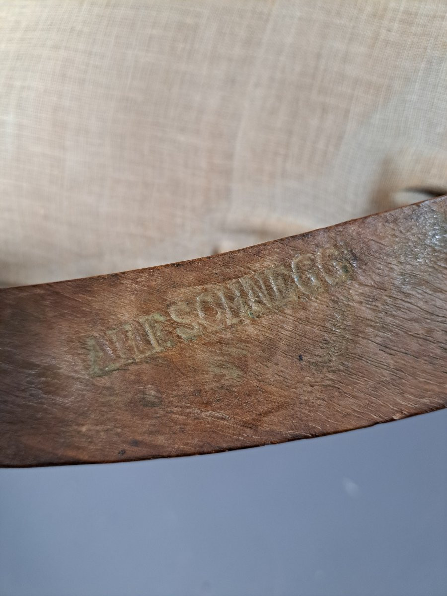 Louis XVI Stamped Gondola Bergères -photo-2