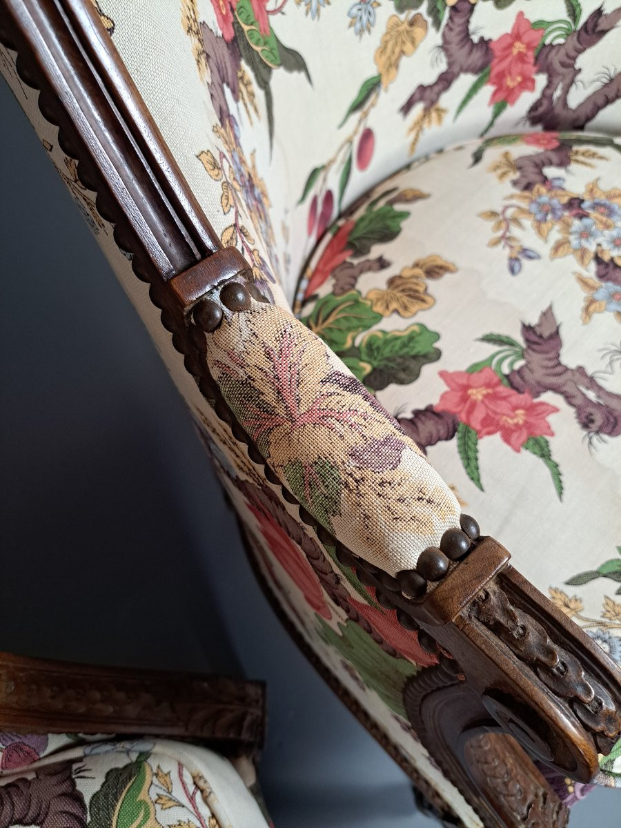 Louis XVI Stamped Gondola Bergères -photo-5