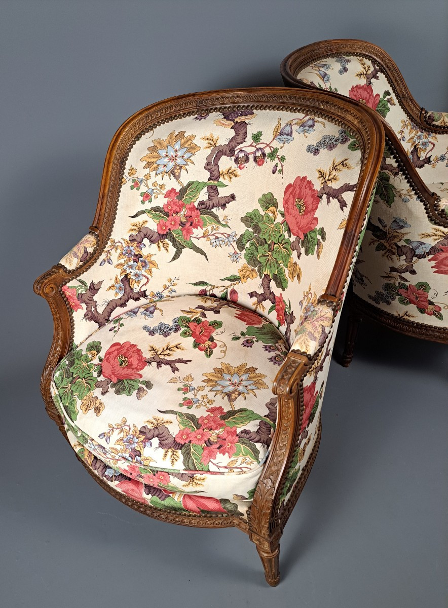 Louis XVI Stamped Gondola Bergères -photo-8