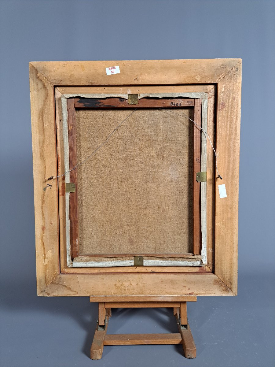 "seated Nude", By Louis Barthommé-saint-andré (1905-1977)-photo-1