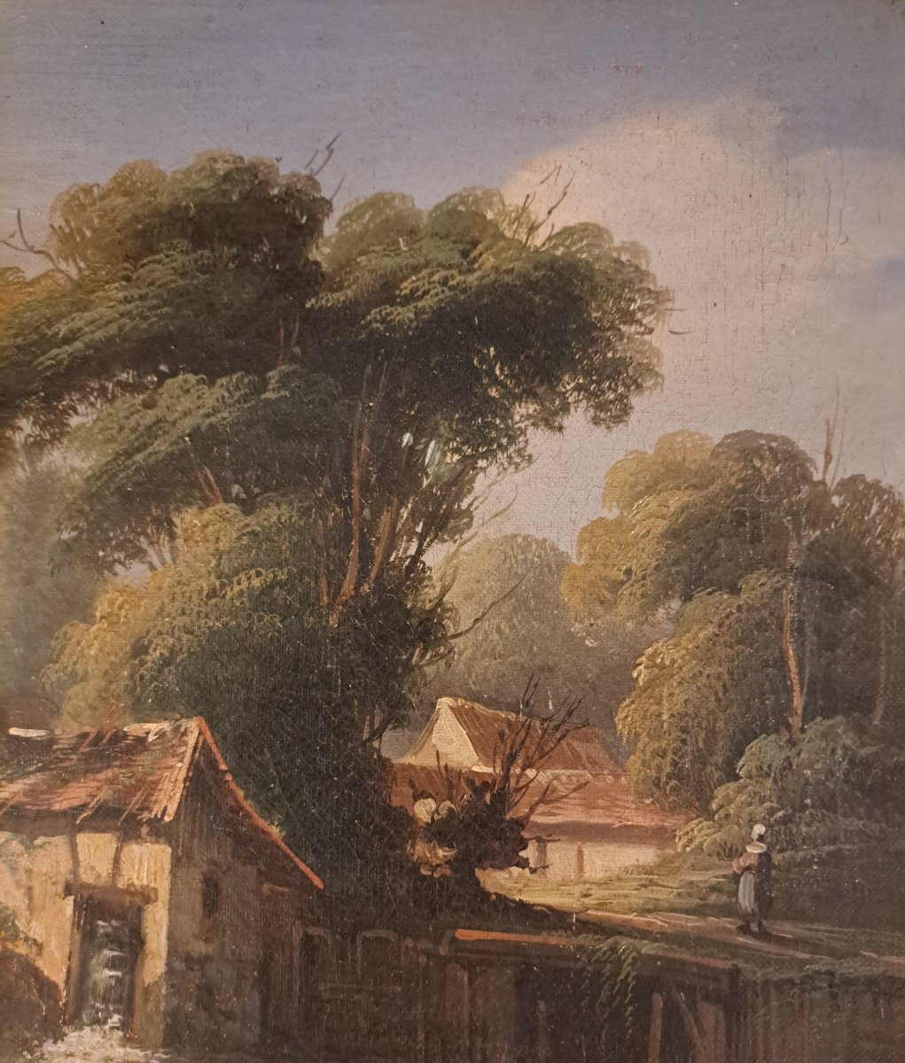 Lot de 3 écoles françaises seconde moitié du 19ème.-photo-2