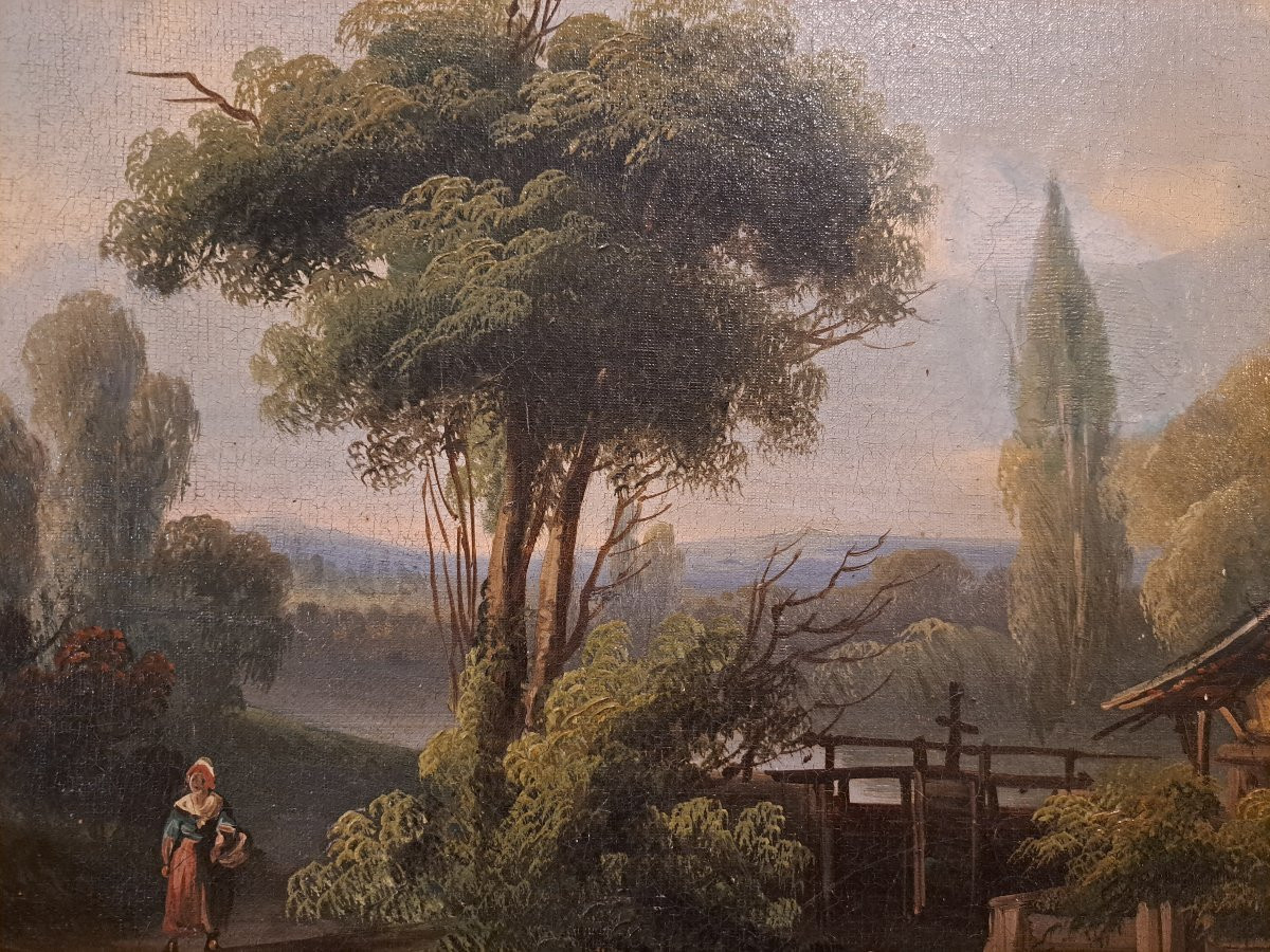 Lot de 3 écoles françaises seconde moitié du 19ème.-photo-3