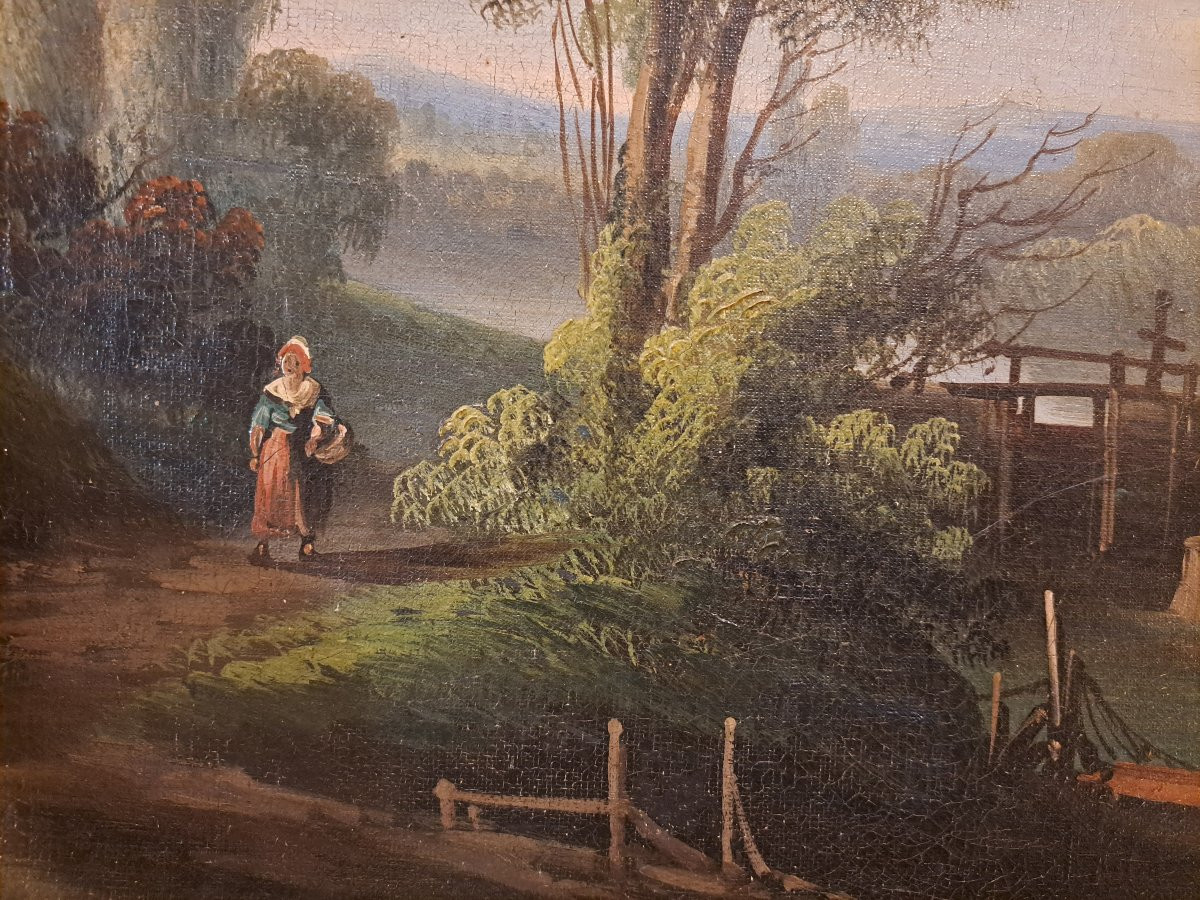 Lot de 3 écoles françaises seconde moitié du 19ème.-photo-4