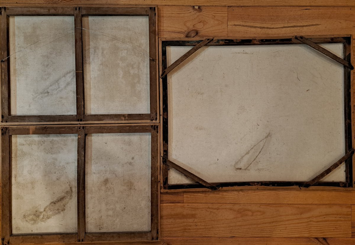 Lot de 3 écoles françaises seconde moitié du 19ème.-photo-7