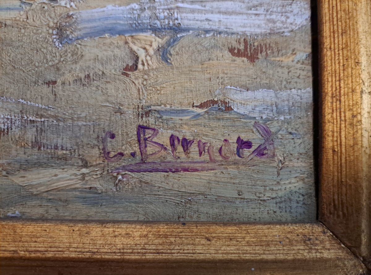 "Jeux sur la plage", Claude BERNARD (1926-2016)-photo-1