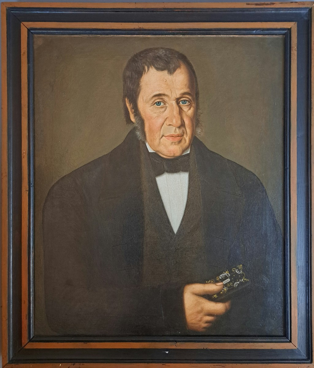 Portrait Homme de qualité, fin 19ème.