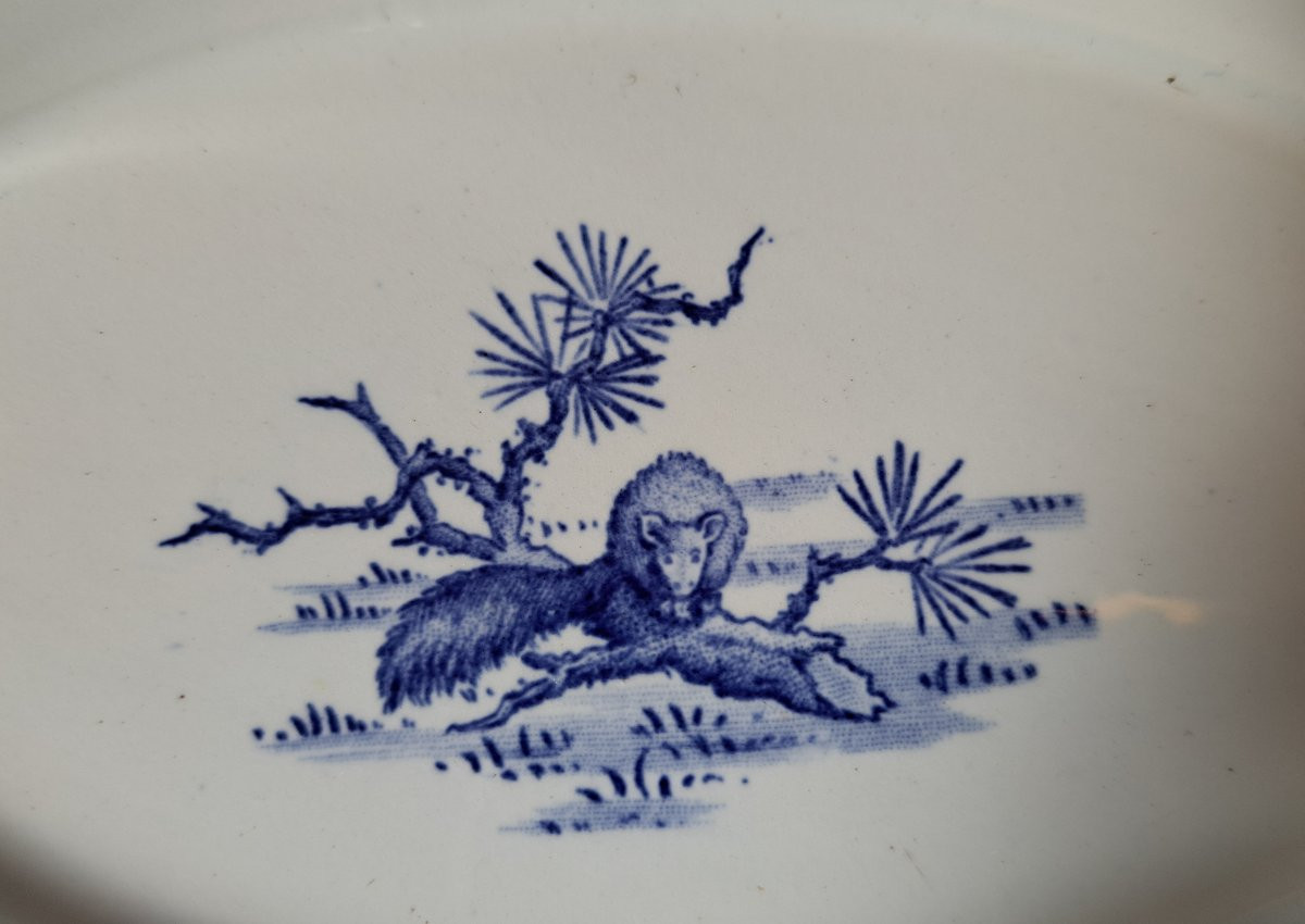 Gien - Partie de service Japonisant fin XIXème/Début XXème-photo-8