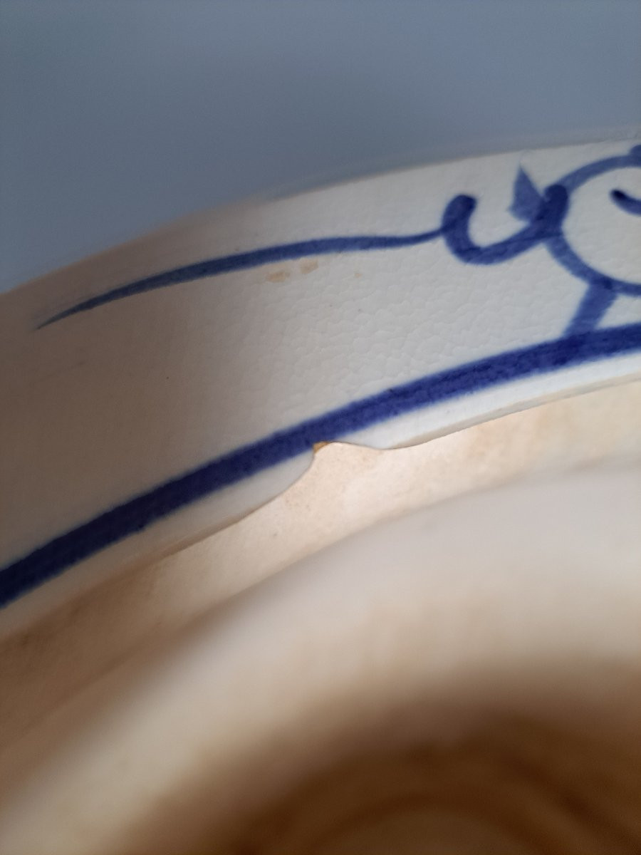 Large Vietnamese Ceramic Plant Pot.-photo-2