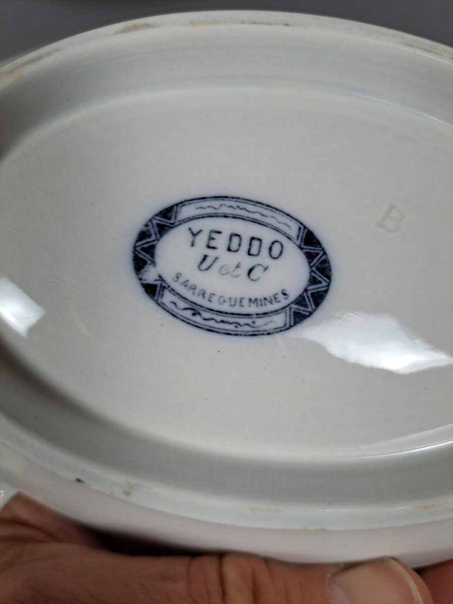 Yeddo Dinner Service, From Sarreguemines, Late 19th/early 20th Century.-photo-1