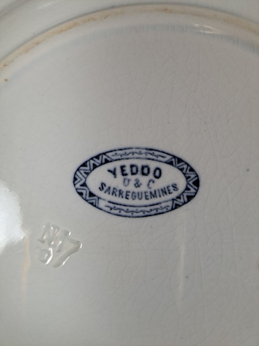 Yeddo Dinner Service, From Sarreguemines, Late 19th/early 20th Century.-photo-2