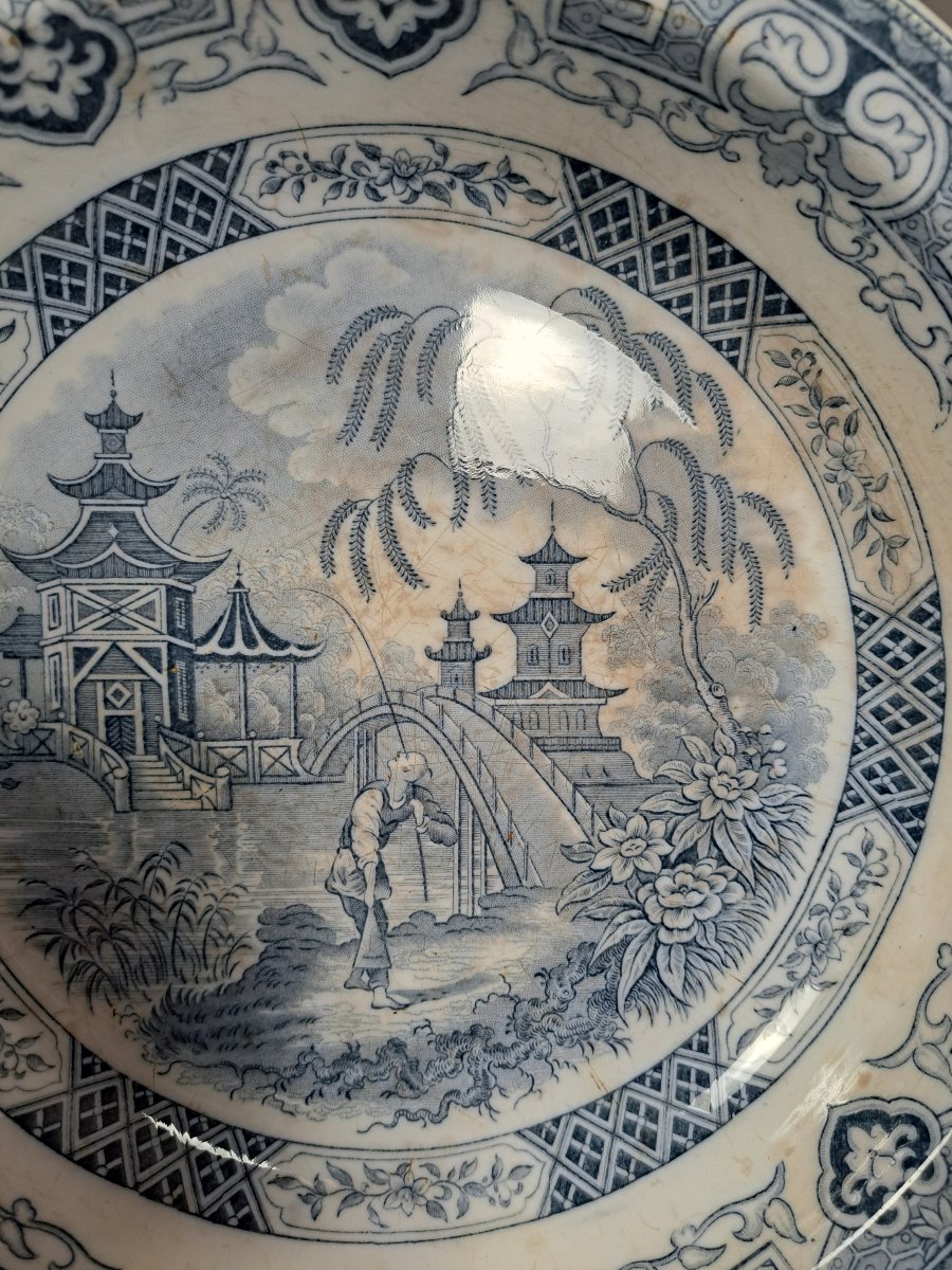 Yeddo Dinner Service, From Sarreguemines, Late 19th/early 20th Century.-photo-4