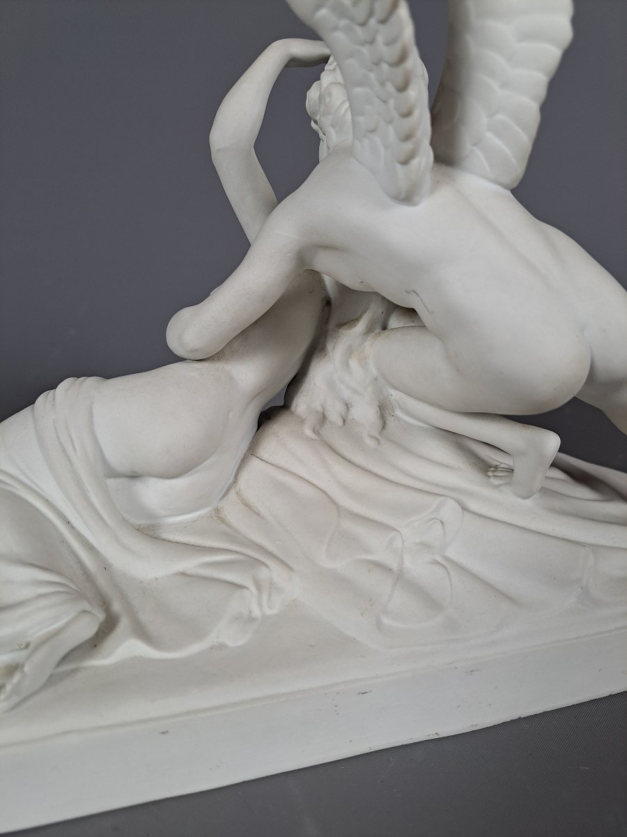 Psyché ranimée par le baiser de l'Amour, d'après A. Canova (1757-1822)-photo-2