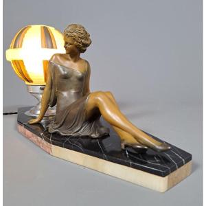 Lampe veilleuse Art Déco