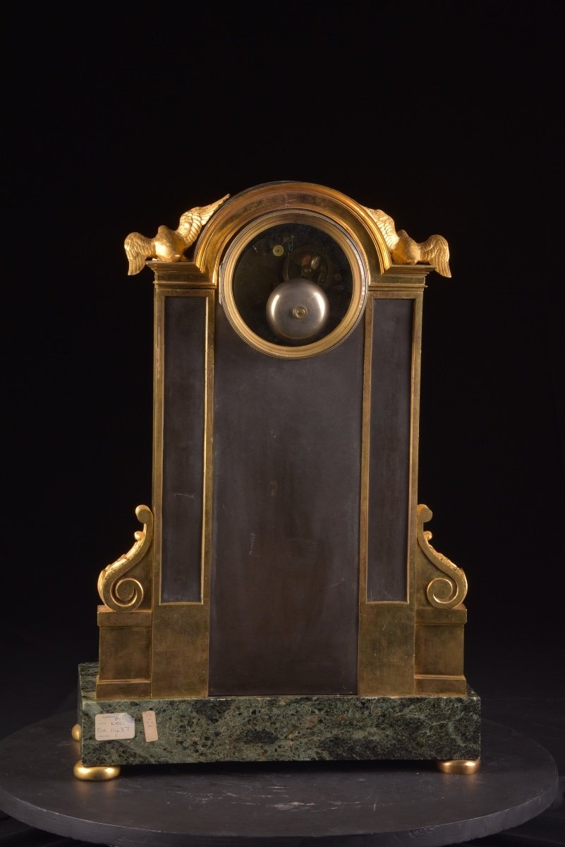 Une Grande Pendule, "la Guérison", France Empire, Modèle De Claude Galle, 1800-1810-photo-1