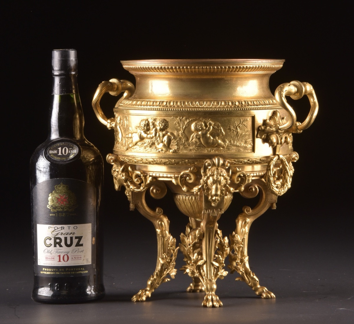 Gilt Bronze Centerpiece, Attributed To F. Barbedienne-photo-5